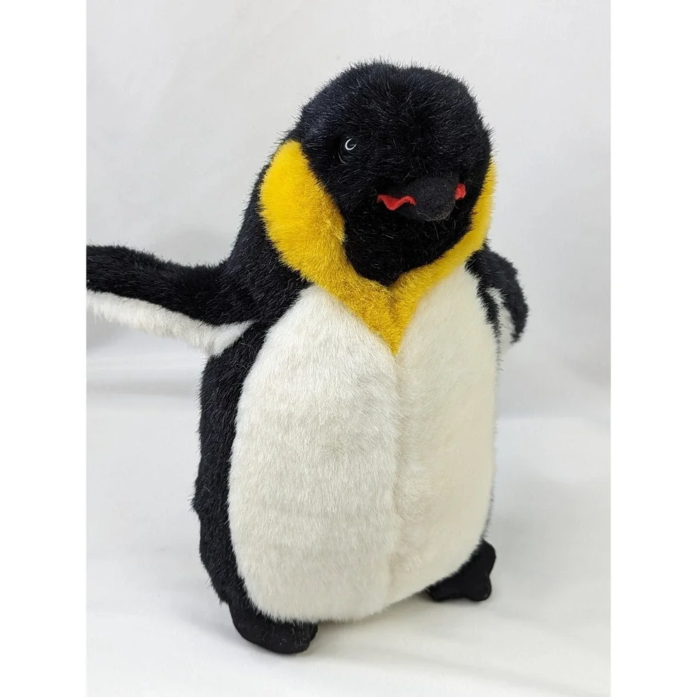 Emporer Penguin Plush 9 Inch 1987 Fundamental Too Ltd Non Working Stuffed Animal